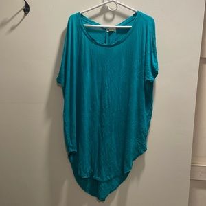 Floreat Loved By Anthropologie Night Shirt Sz Small Aqua